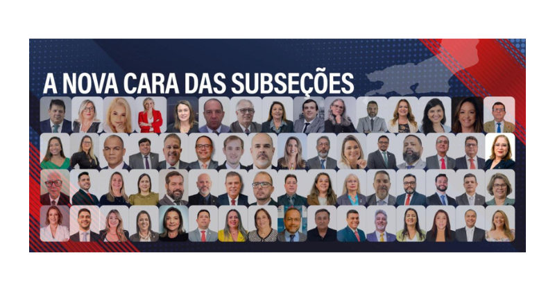 Nova cara das subseções: conheça os presidentes eleitos em todo o Rio de Janeiro para o triênio 2025-2027