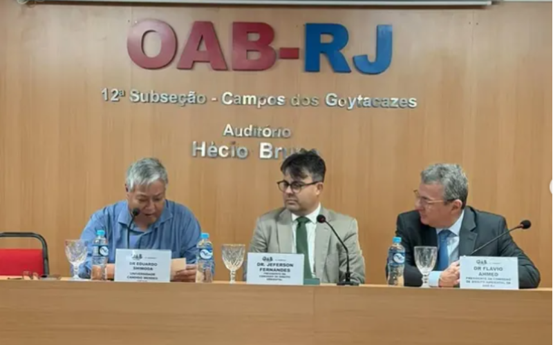 12ª Subseção da OAB-RJ e UCAM realizam IV Seminário sobre Direito, Gestão da Cidade e Políticas Públicas