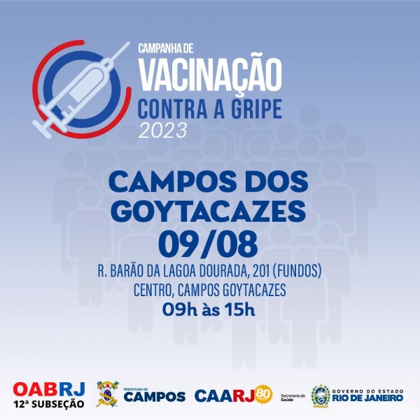 CAMPANHA DE VACINAÇÃO CONTRA GRIPE 2023