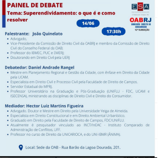 DEBATE SOBRE SUPERENDIVIDAMENTO: O QUE É E COMO RESOLVER.