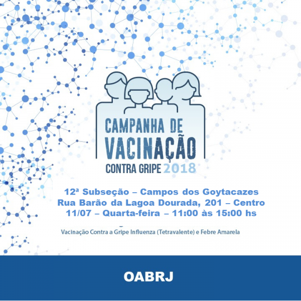 CAMPANHA DE VACINAÇÃO CONTRA GRIPE