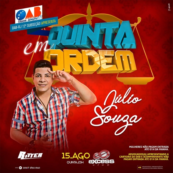 EXCESS: QUINTA EM ORDEM