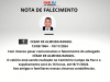 Nota de falecimento