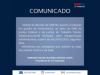 COMUNICADO