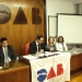 Foto 3 Foto: Edmar/ Mesa principal da nona solenidade de entrega de carteiras e cartes de advogados e estagirios
