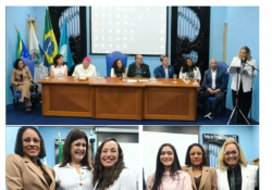 A vice-presidente da OAB Mulher representou a 12ª Subseção em solenidade de posse na ACIC