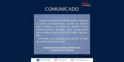 COMUNICADO