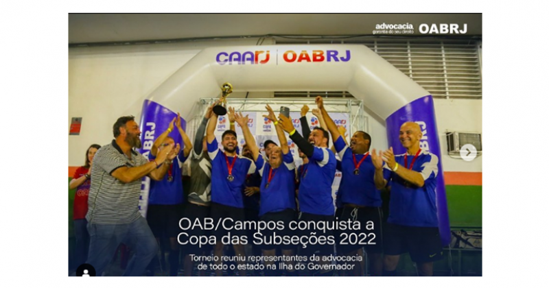 OAB/Campos conquista a Copa das Subseções 2022