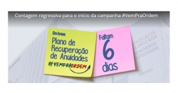 Começa a contagem regressiva para o início da campanha #VemPraOrdem, de resgate de colegas com anuidades em atraso