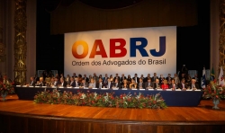 Posse solene da OABRJ reúne autoridades no Theatro Municipal